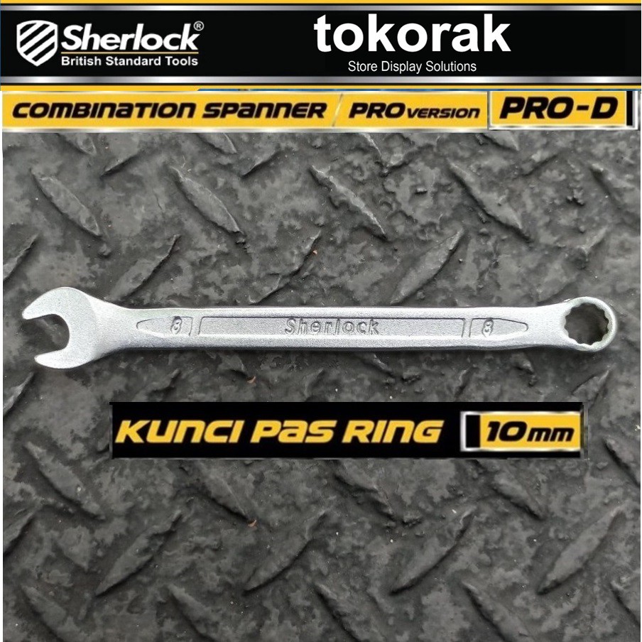 KUNCI RING PAS 10 MM PRO - D SHERLOCK - KUNCI PAS RING