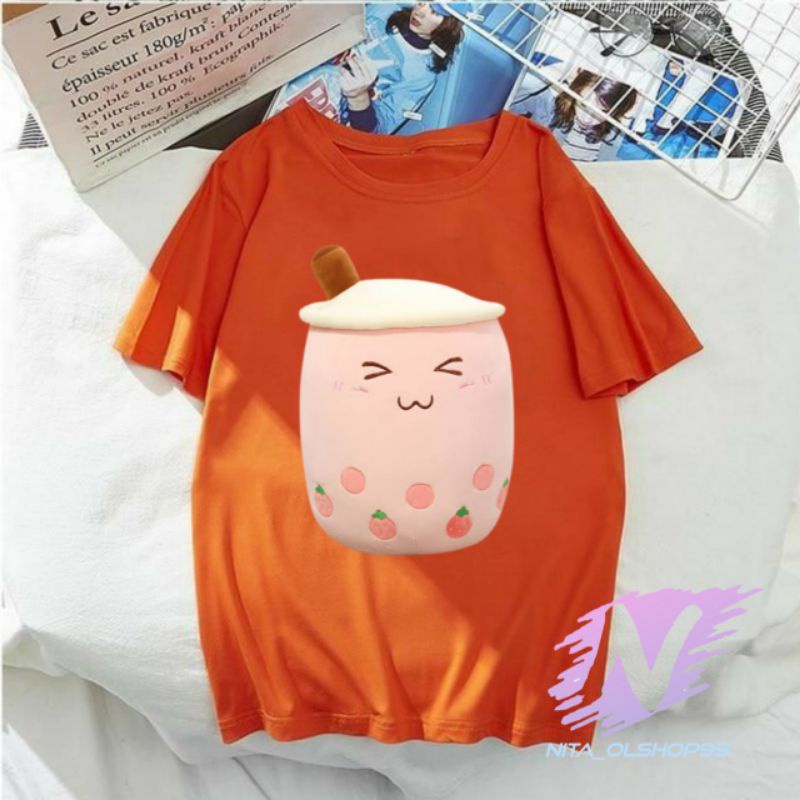 kaos boneka Boba baju kaos anak boba