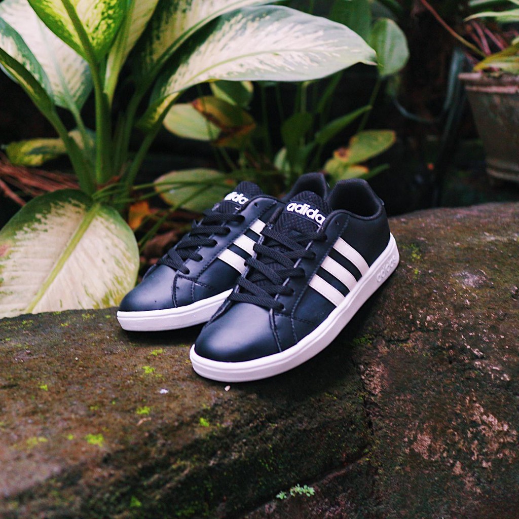 ADIDAS NEO BASELINE BLACK LIST WHITE 40-44