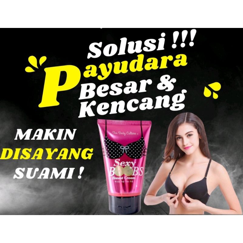 SEXY BOOBS BY the body culture/Cream pembesar payudara