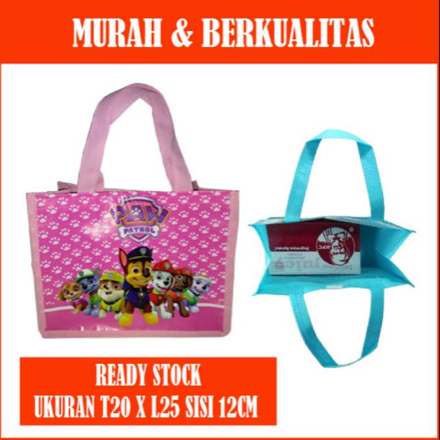 

Goodiebag ultah paw patrol pink TERLARIS