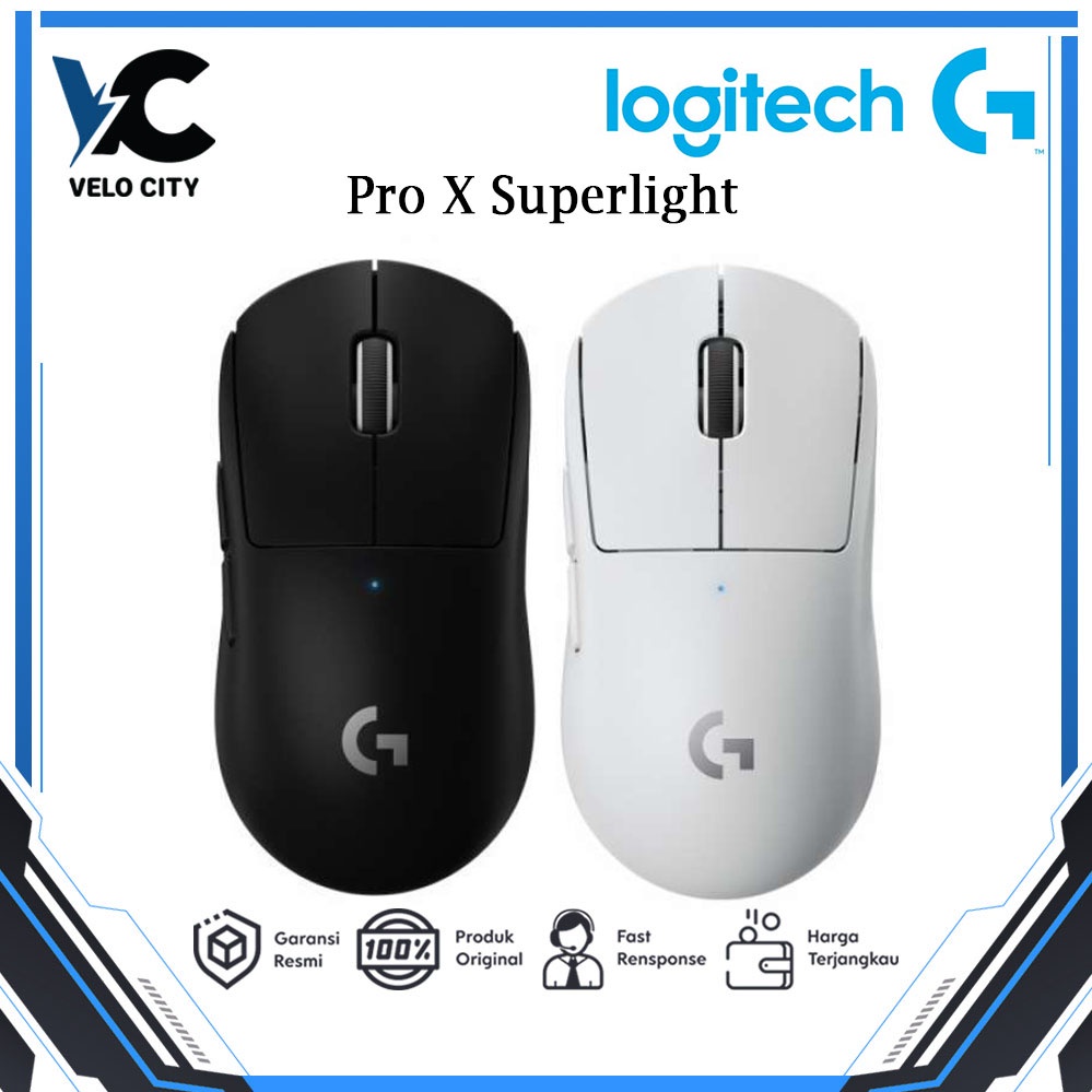 Mouse Gaming Wireless Logitech PRO X Superlight - Garansi 2 tahun