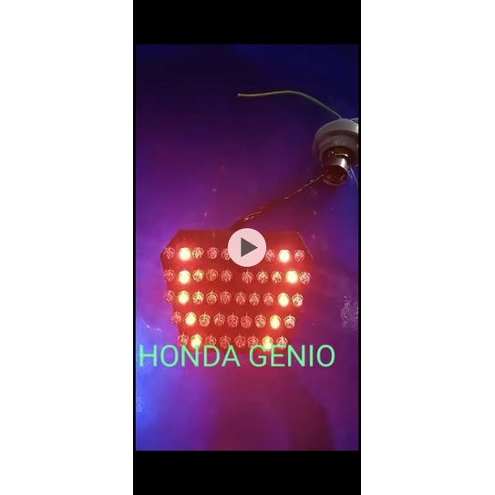 bholam stop led  runing 10mode/perubahan (Honda genio)