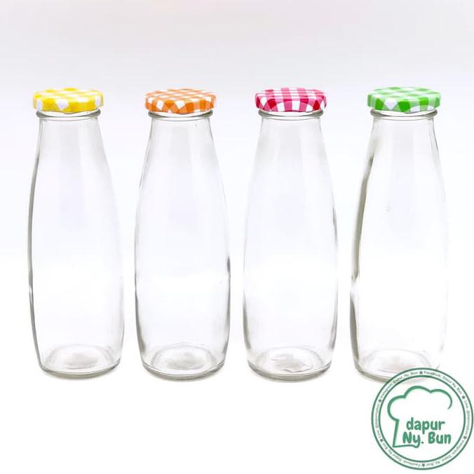 Botol Kosong KACA / Botol JUS Kaca / Botol ASI Kaca / 500ml