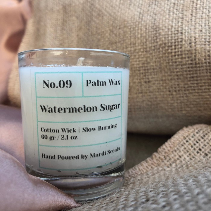 MARDI PALM CANDLE 60GR - 09 WATERMELON SUGAR