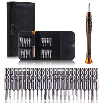 Tool kit Obeng Reparasi Torx Set 25 in 1 Untuk iPhone 4/5/6/6 Plus obeng hp