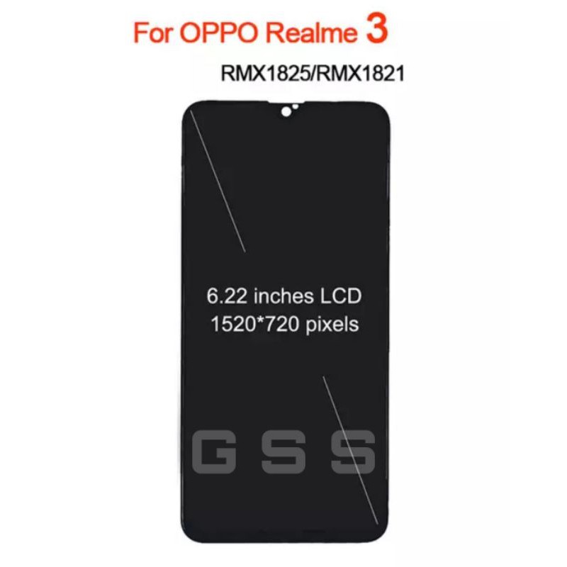 LCD TOUCHSCREEN REALME 3 / RMX 1821 - ORI COMPLETE