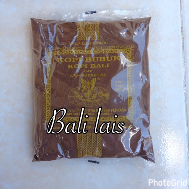 

Kopi Bubuk Cap Kupu Kupu Bola Dunia