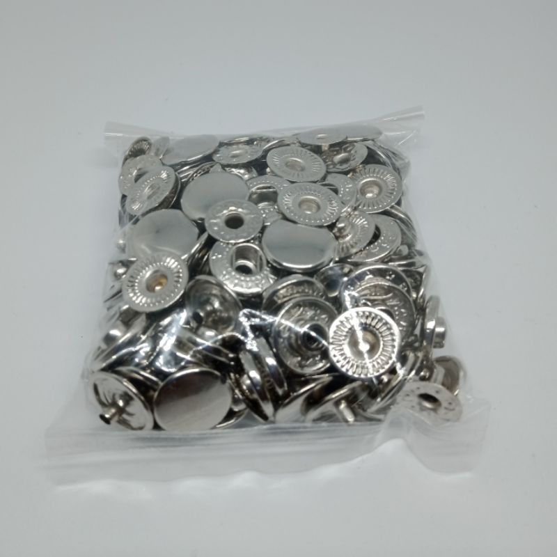 KANCING CETET BESI SNAP BUTTON DIAMETER 12 MM 330