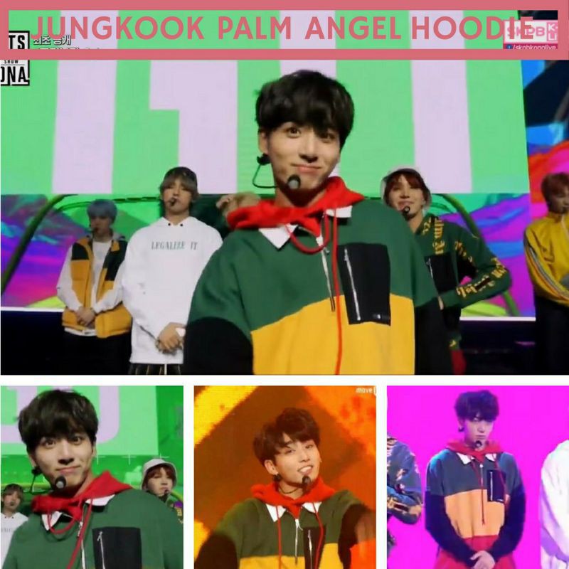 Sweater Kemeja Jumper KPOP Korea BTS Jungkook Palm Angels