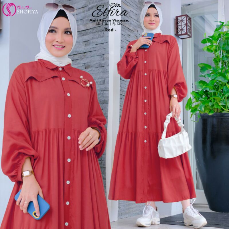 ELFIRA Midi Dress Ori by Shofiya