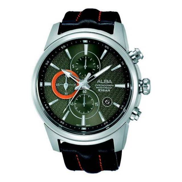 Jam Tangan Pria Alba AM3457 Analog Watch Original AM3457X1