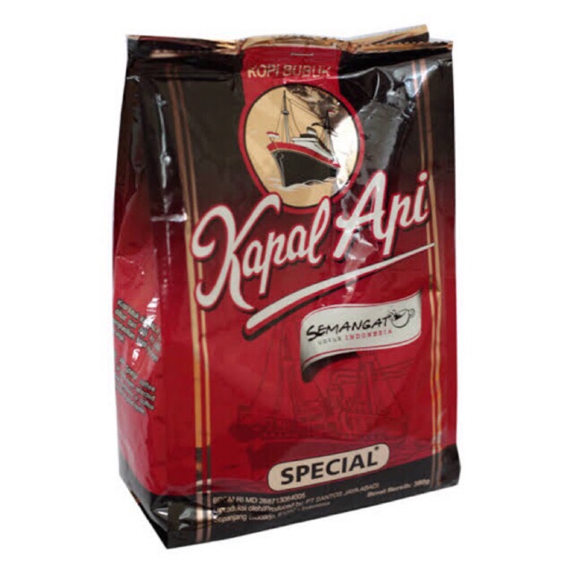 

Kapal api special spesial bubuk merah 380 gram
