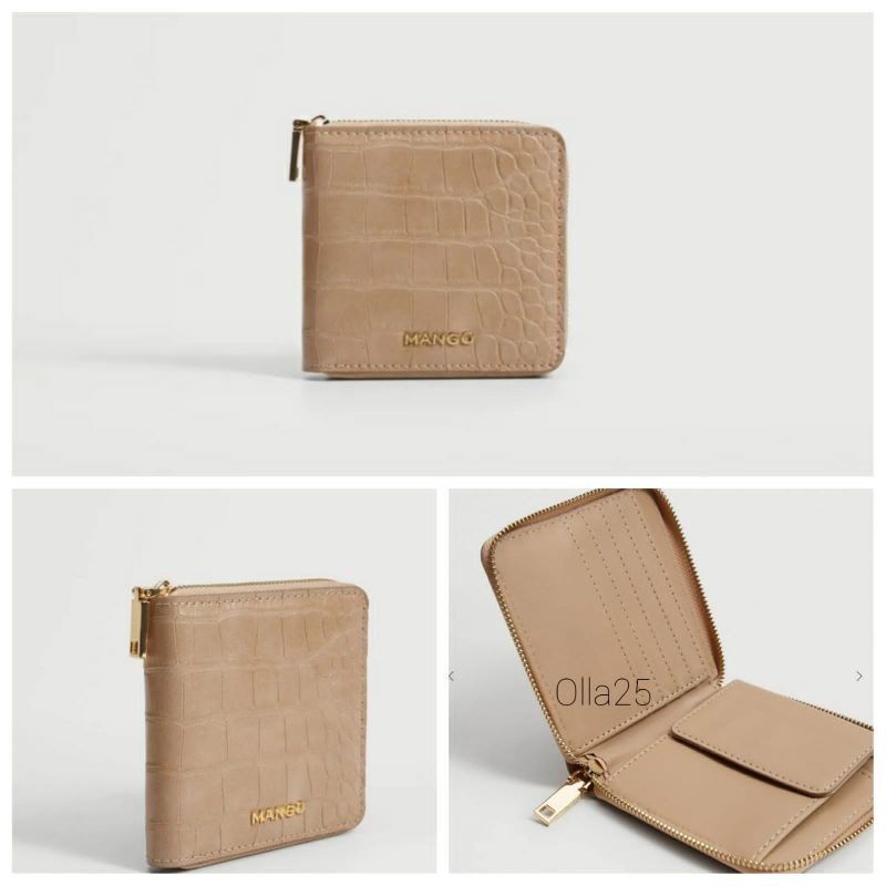 Dompet wanita Mango card holder dompet lipat original sale
