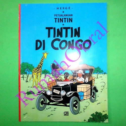 Jual Buku Tintin Di Congo Oleh Herge Buku Besar Penerbit Gramedia