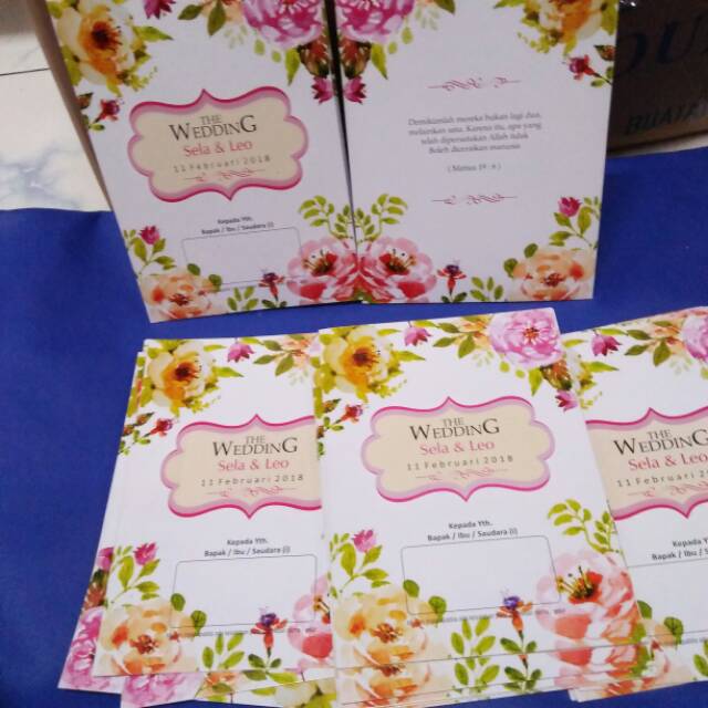 Undangan custom free desain