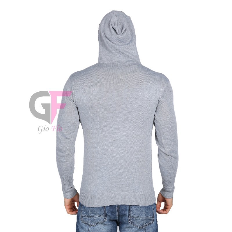 GIOFLO Outerwear Pria Sweater Pria Casual Abu / SWE 591