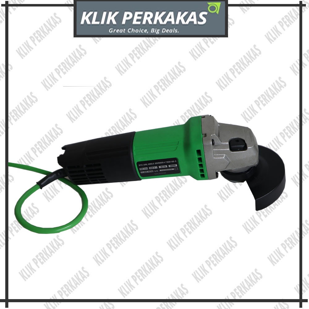 Tekiro Ryu Mesin Gerinda RSG100-3 Listrik 4&quot; Free 1 Botol Rexco 220ml