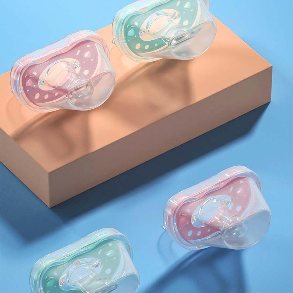 REBUY Rebuy Dot Bayi Portable Lembut Kepala Bulat Harian Dan Malam Menggunakan Silikon Kenyamanan Penenang Puting