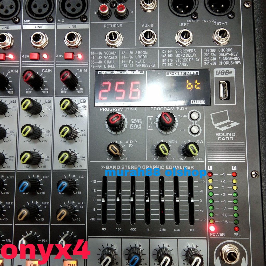 MIXER ASHLEY ONYX4  usb recording to flashdisk   and usb interface conected to pc with soundcard