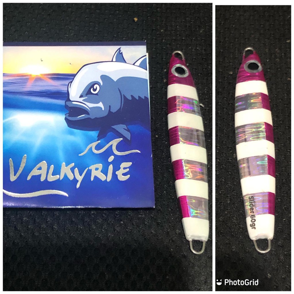 Umpan Pancing Metal Jig 60 gram GID Zeus Valkyrie Slider Saltwater Lure