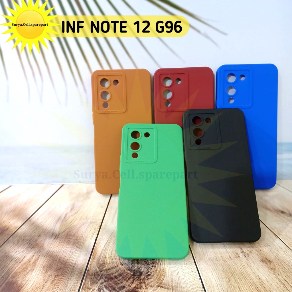 Case Slim Matte Pro Camera Infinix Note 12 G96 - SC