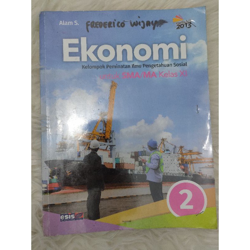 Buku pelajaran Ekonomi SMA Kelas 2, 3 REVISI K13