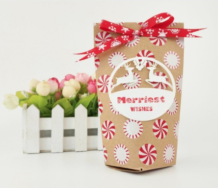 

Paper Bag Kantong Kado Kertas Craft Tema Natal Christmas Santa