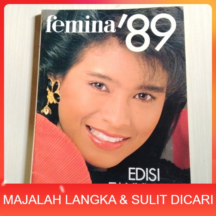 Majalah FEMINA EDISI TAHUNAN 1989 NENO WARISMAN Langka