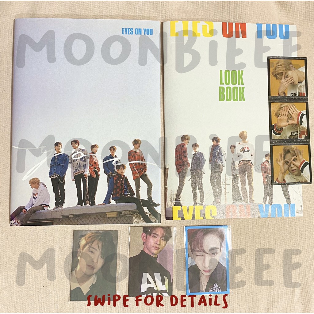Got 7 eyes on you album photocard official mark bambam jinyoung jackson youngjae