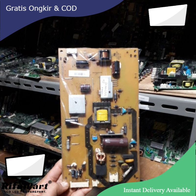 REGULATOR LED TOSHIBA 32P1400VJ POWER SUPPLY LED PSU MESIN TV LED TOSHIBA 32P1400VJ