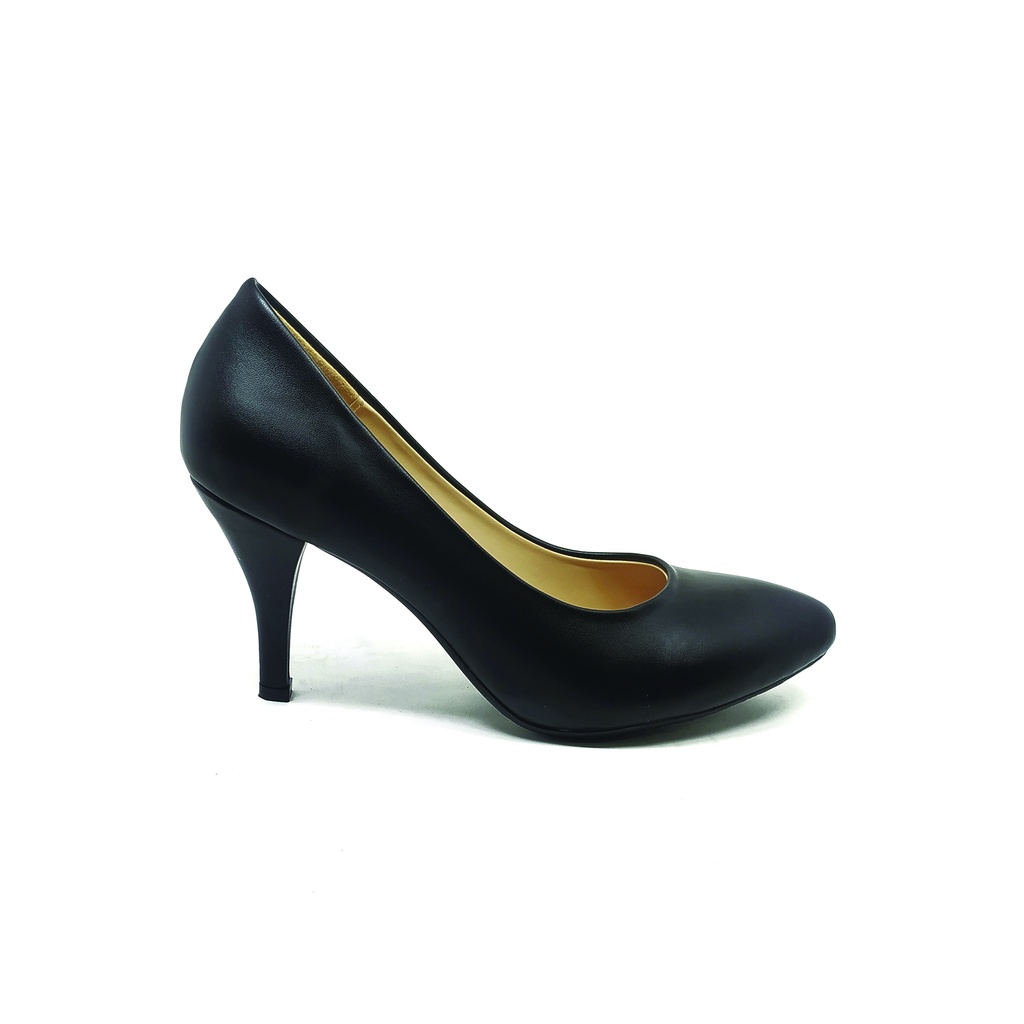 Workswell Sepatu Kerja Wanita Medium Heels 8cm Kode 1720 Hitam Dove.