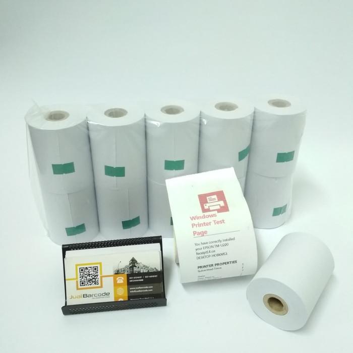 

Kertas | ( 1 Dus ) Kertas Struk Kasir Ncr 60 X 75 Mm 1 Ply - ( Isi 100 Roll ) Kualitas Terbaik