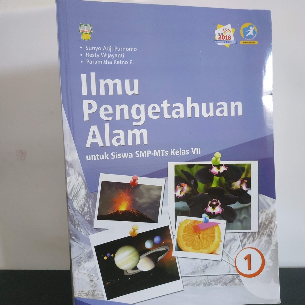 Jual Buku Ilmu Pengetahuan Alam (IPA) SMP/MTs Kelas VII Kurikulum 2013 ...