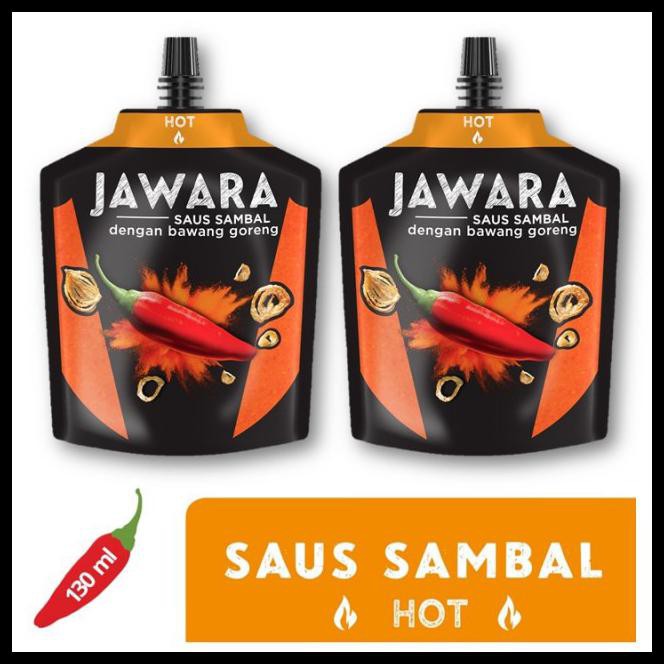 

Terlaris Jawara Saus Sambal Hot 130Ml Twin Pack