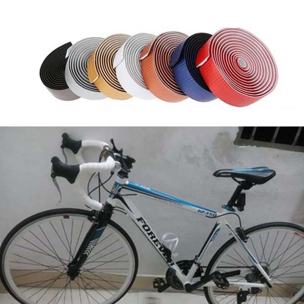 Agustina Stang Tape Sepeda Jalan Peredam Tahan Lama Anti-slip Handle Bar Stang Bungkus Tali Sepeda