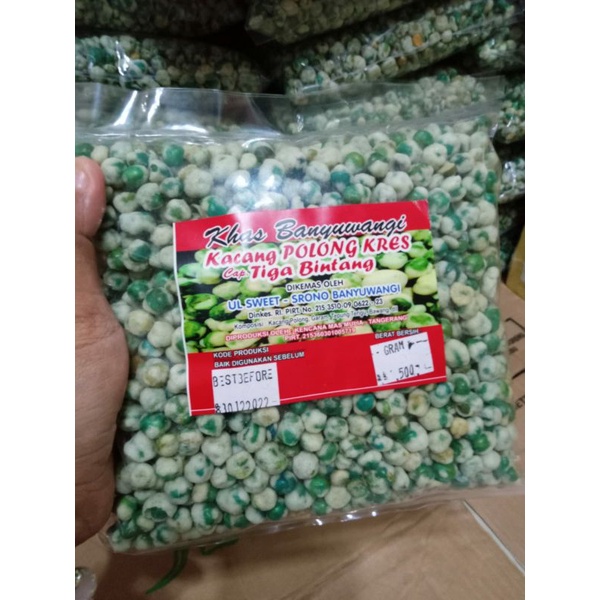 

KACANG POLONG KRESS//KEMASAN 500GR