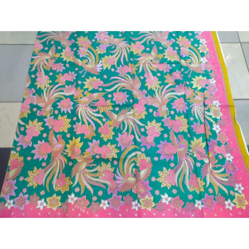 kain batik solo batik doby premium hijau