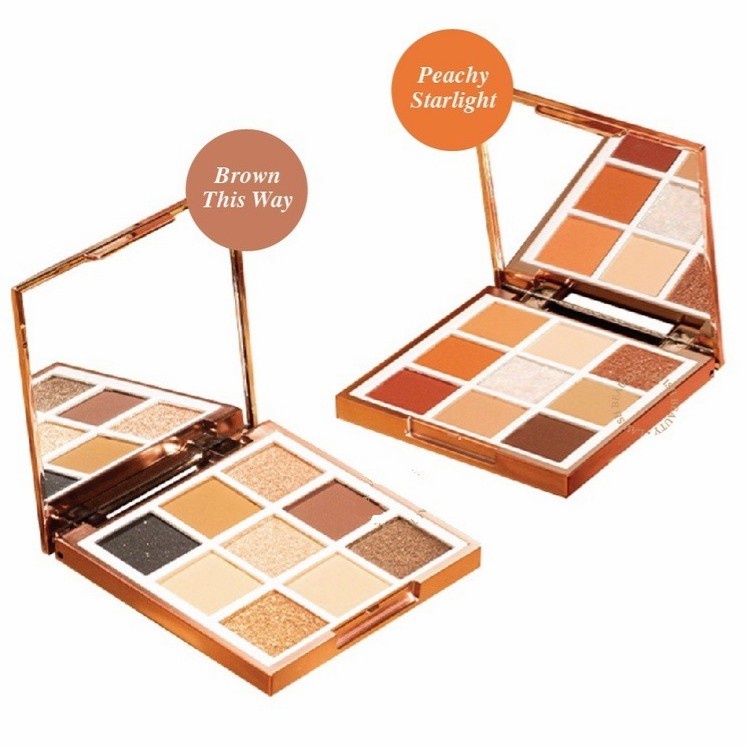 ★ BB ★Reveline Eyeshadow Palette - Peachy Stralight - Brown This Way - Eye Shadow