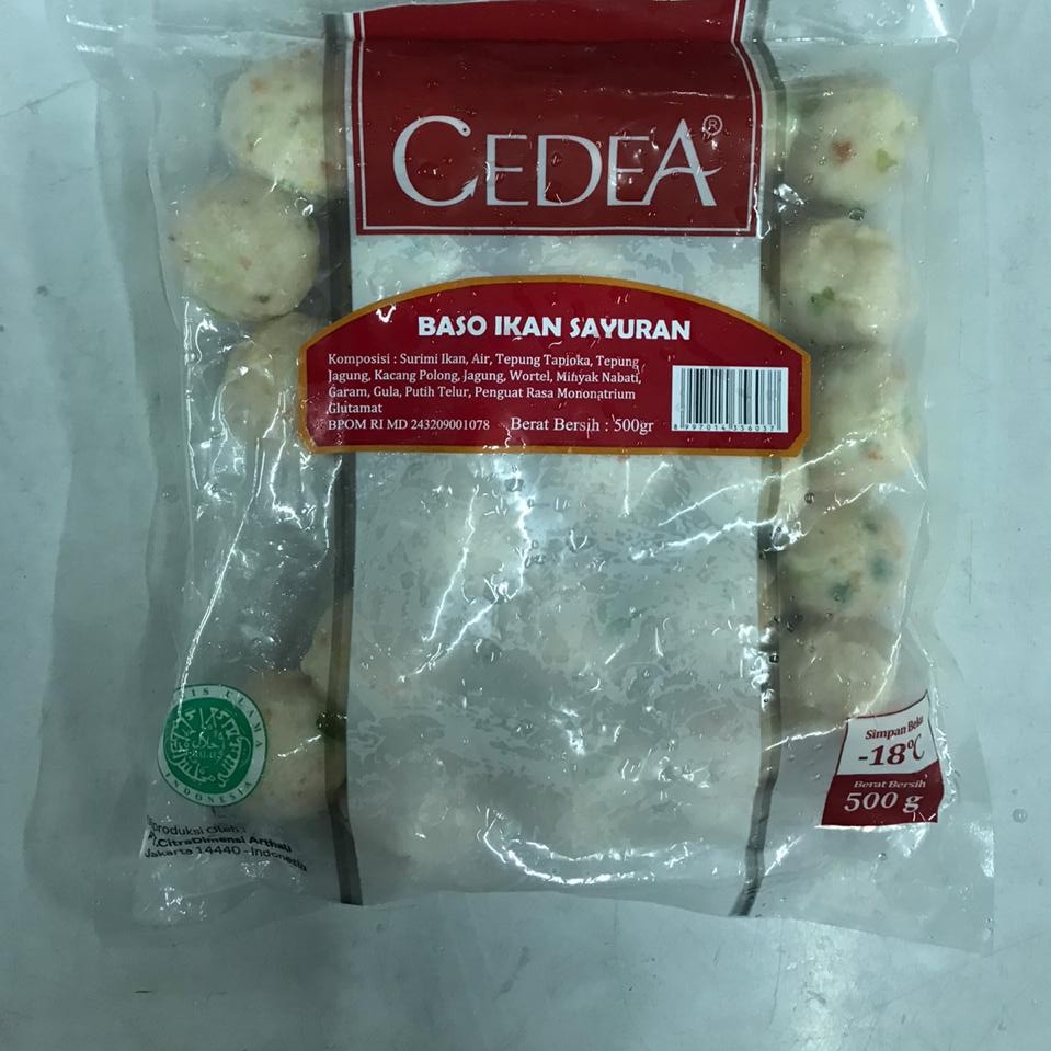 

Cedea Baso Ikan Sayur