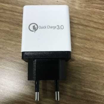 Quick Charger USB 3 Port Qualcomm QC 3.0 EU Plug - AR-QC-03