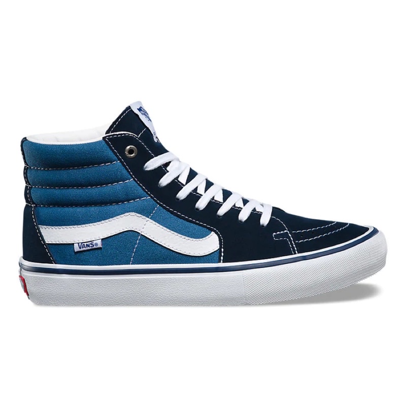 Vans Sk8 Hi Pro Navy - Vans Sk8 Hi Pro Navy White - Vans Sk8 Hi Pro Navy Original - Vans Sk8 Hi Pro 