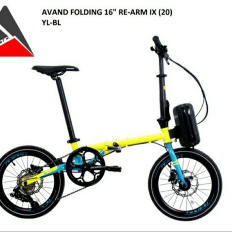SEPEDA LIPAT "16" AVAND RE ARM IX CHROMOLY