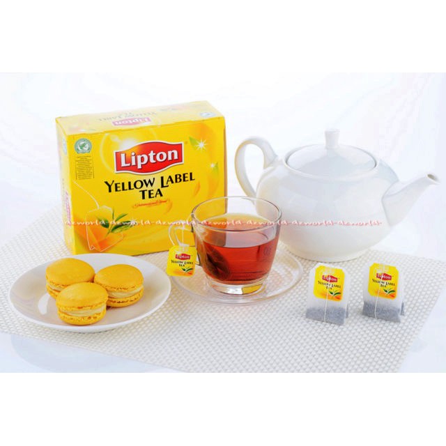 Lipton Yellow Label 100bag Lipton Teh Celup Yang Dapat Melarutkan Lemak Cocok Buat Yang Diet Detox Liptoon