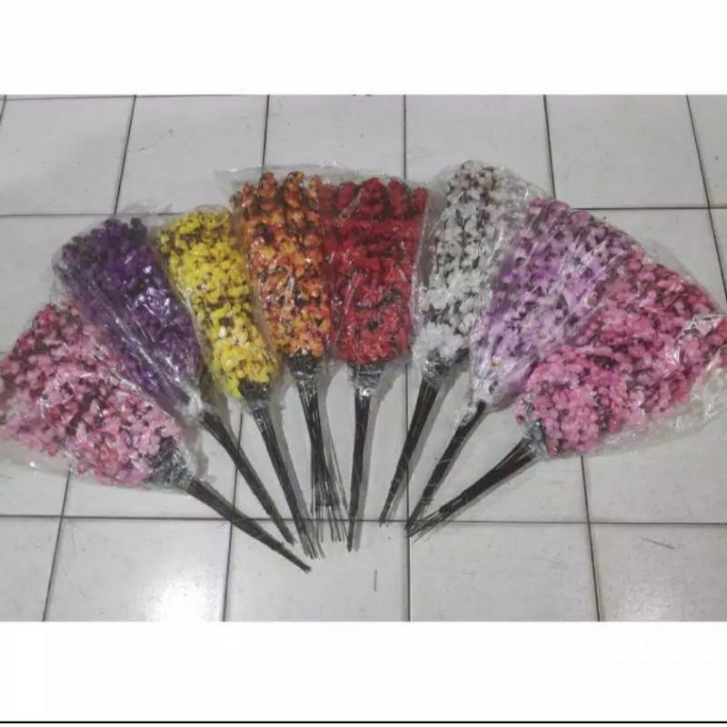 

Bunga sakura / bunga mei hua 12 pcs