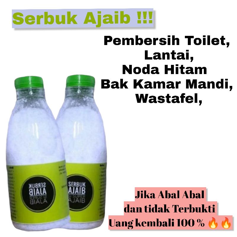 Serbuk Ajaib Serbaguna Pembersih Toilet Kerak Lantai Viral !!!