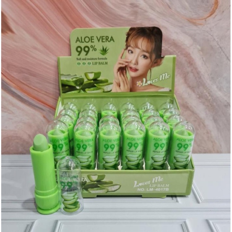 Lipbalm Korea (bpom) asli Aloe Vera