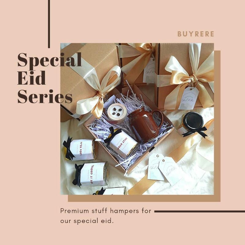 

HAMPERS LEBARAN IDUL FITRI FREE MASKER / PARCEL COOKIES