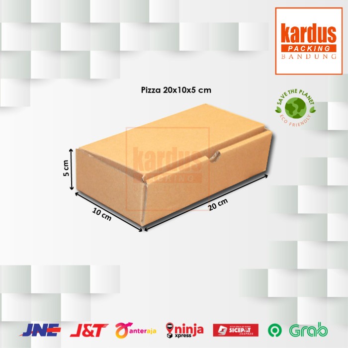 

Kardus Box Karton Dus Kotak Packing Pizza Brownies Polos Uk 20x10x5