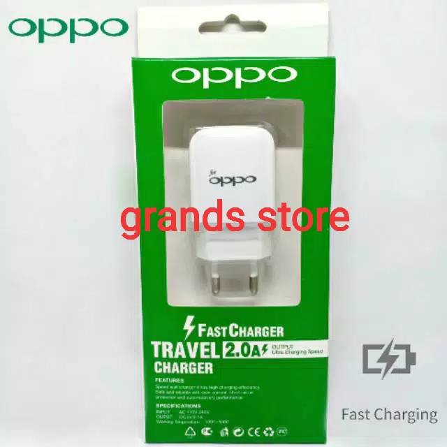 Charger Oppo/Samsung  FAST CHARGER Travel 2.0A